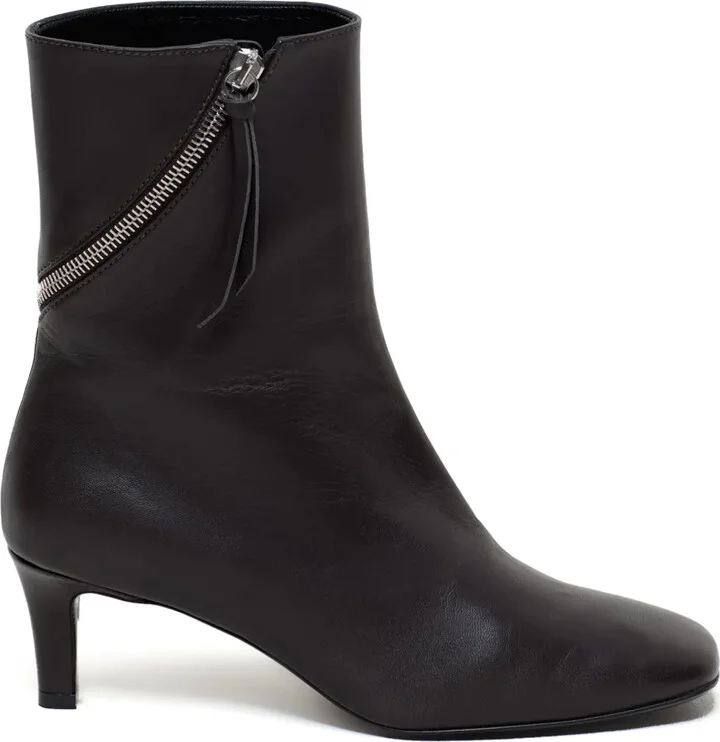 60mm Leather Boots