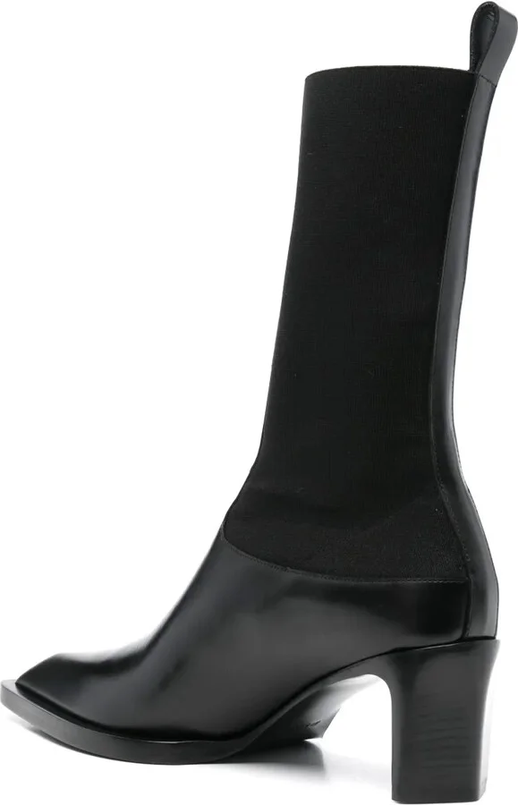60mm leather Chelsea ankle boots - Image 3