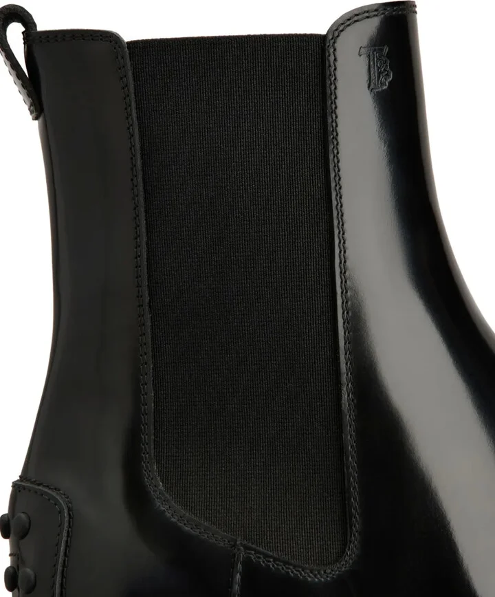 60mm leather Chelsea boots - Image 5