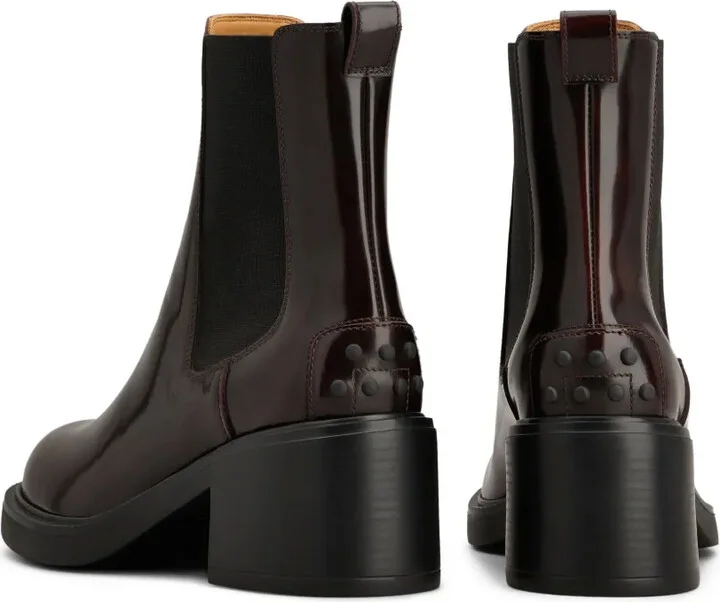 60mm leather Chelsea boots - Image 3