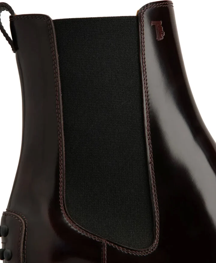 60mm leather Chelsea boots - Image 5