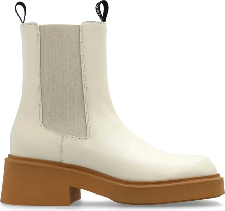 60mm leather Chelsea boots