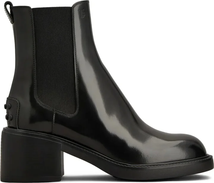 60mm leather Chelsea boots