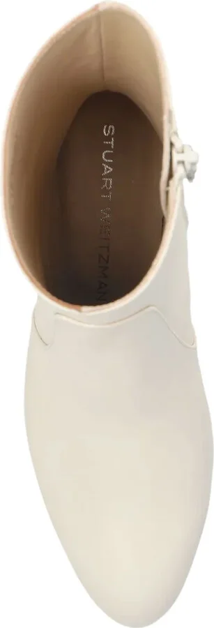 60mm Leather Heeled Boots - Image 3