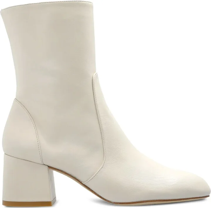60mm Leather Heeled Boots