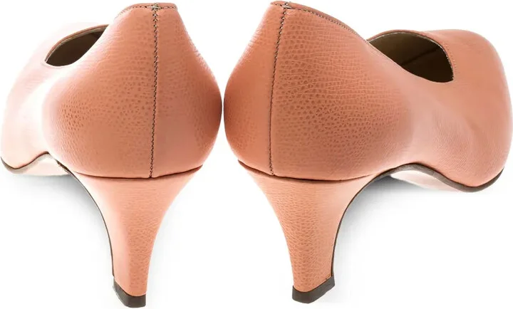 60mm Leather Heeled Pumps - Image 4