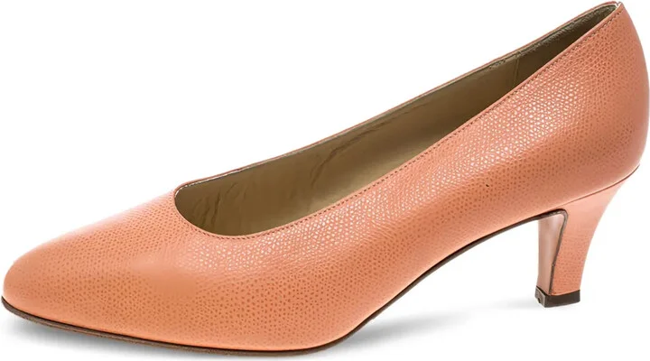 60mm Leather Heeled Pumps