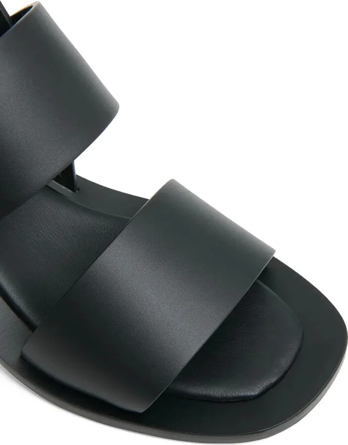 60mm Leather Heeled Sandals - Image 4