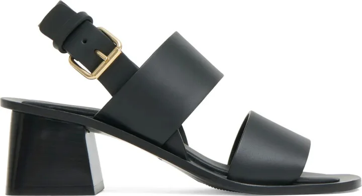 60mm Leather Heeled Sandals