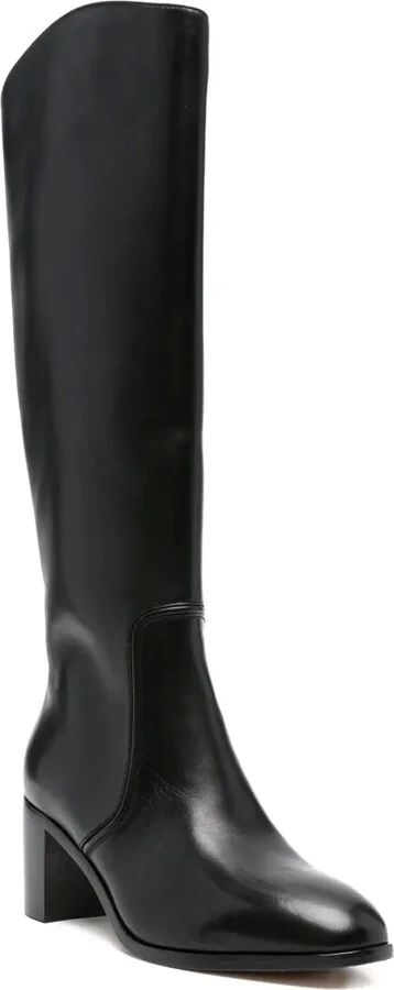60mm Leather Knee Boots - Image 2