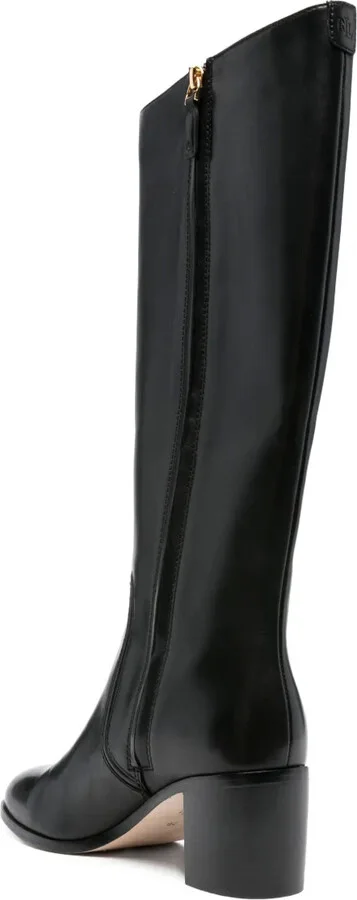 60mm Leather Knee Boots - Image 3