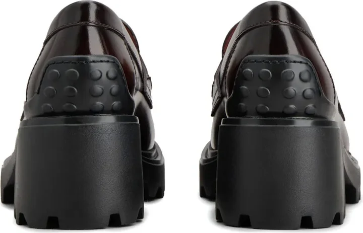 60mm Leather Loafers - Image 3