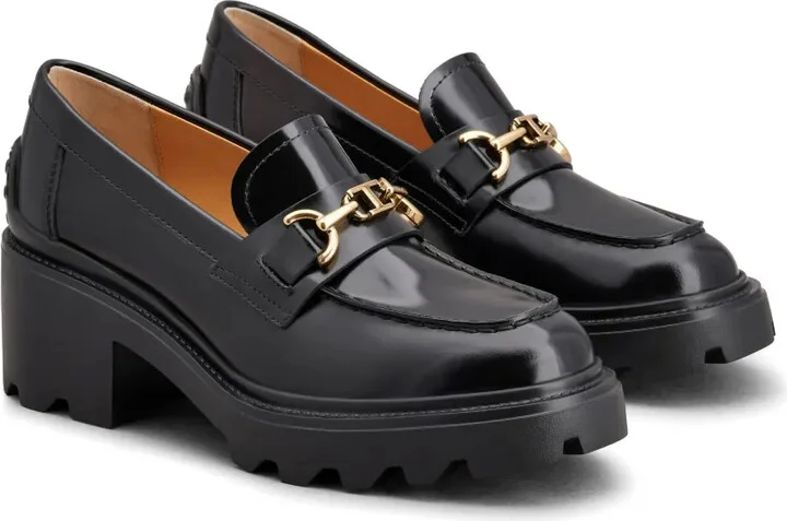 60mm Leather Loafers - Image 2