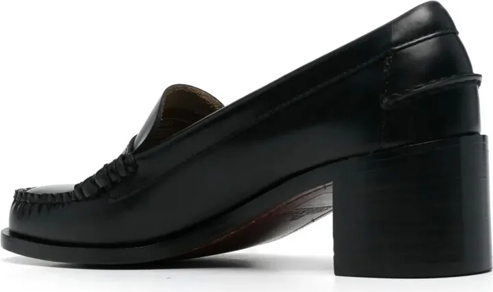60mm Leather Loafers - Image 3