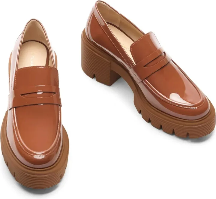 60mm Leather Loafers - Image 4