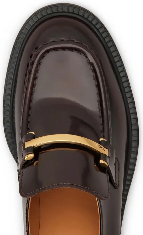 60mm Leather Loafers - Image 4