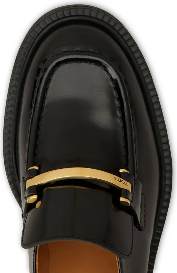 60mm Leather Loafers - Image 4