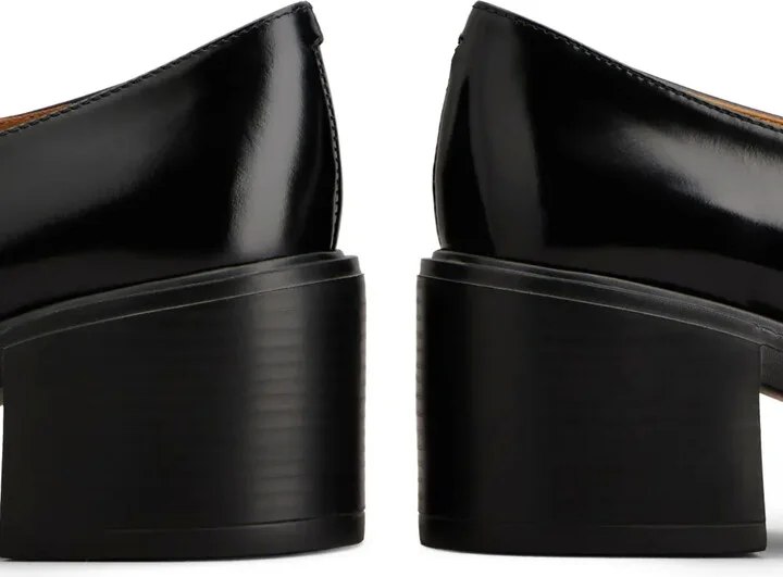 60mm Leather Loafers - Image 5