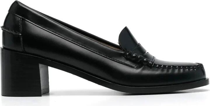 60mm Leather Loafers