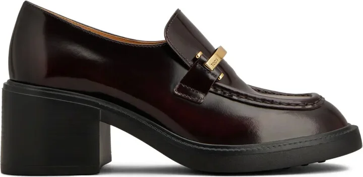 60mm Leather Loafers
