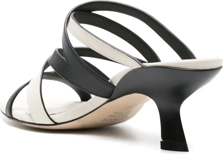 60mm Leather Mules - Image 3