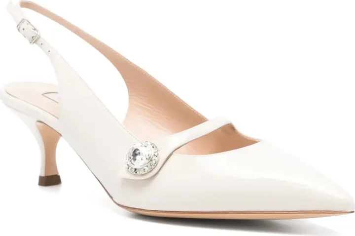 60mm Leather Pumps - Image 2