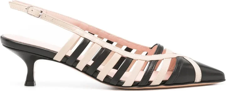 60mm Leather Pumps