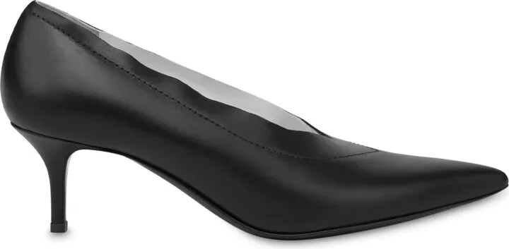 60mm Leather Pumps