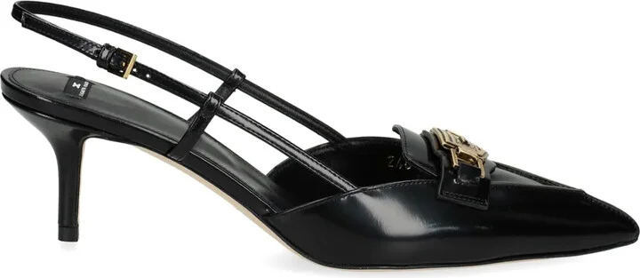 60mm Leather Pumps