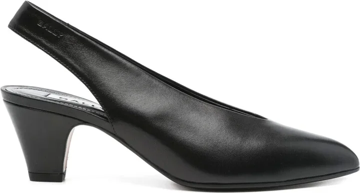 60mm Leather Pumps