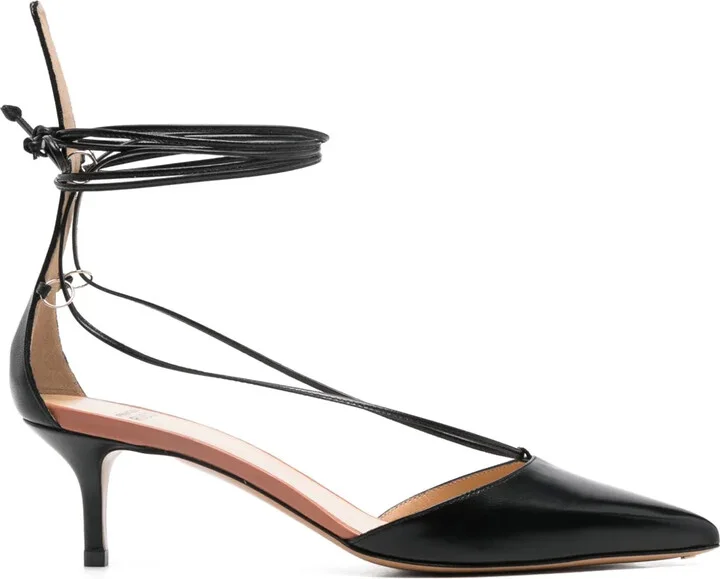 60mm Leather Pumps