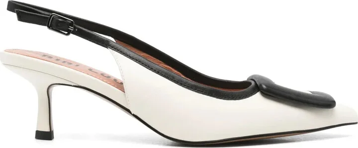 60mm Leather Pumps