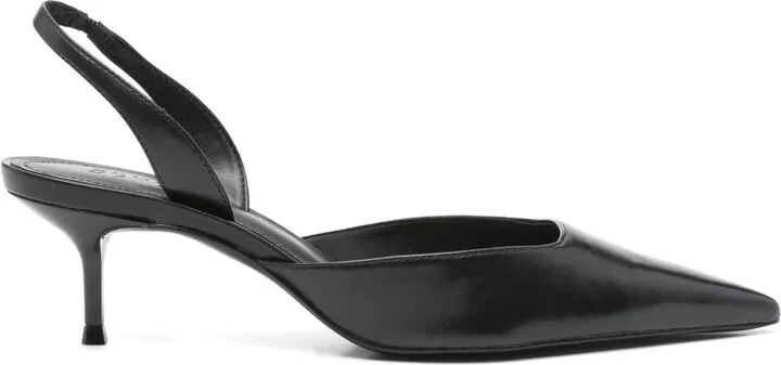 60mm Leather Pumps