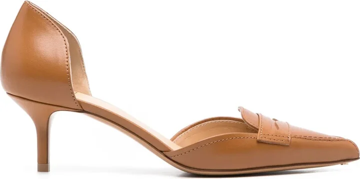 60mm Leather Pumps