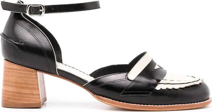 60mm Leather Pumps