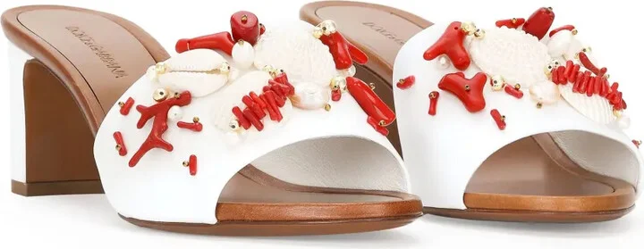 60mm Leather Sandals - Image 2