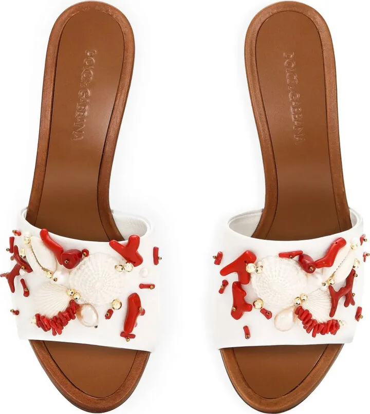 60mm Leather Sandals - Image 4