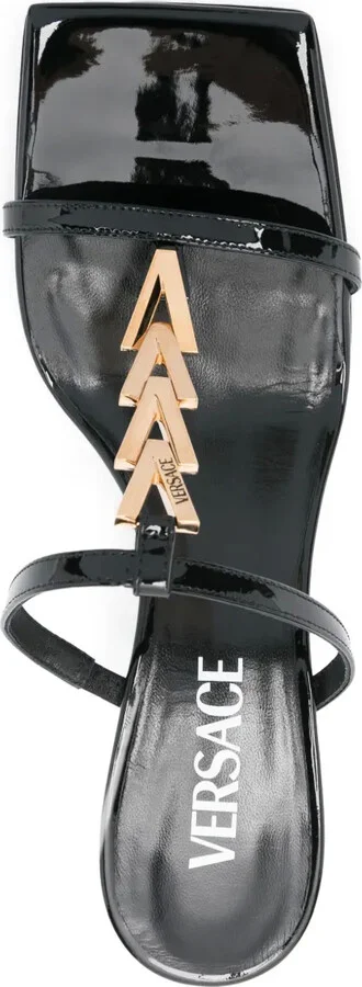 60mm Leather Sandals - Image 4