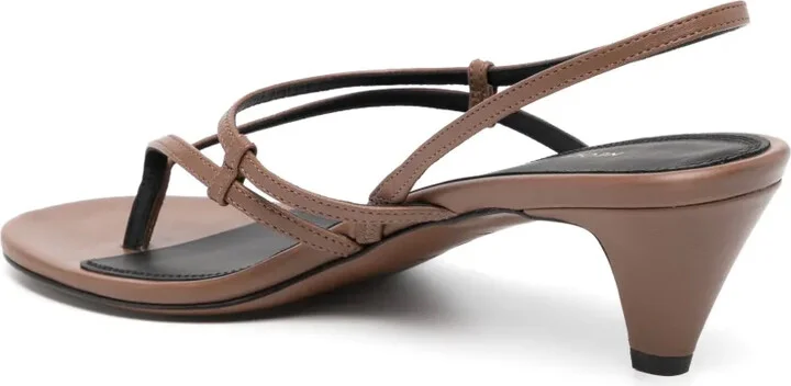 60mm Leather Sandals - Image 3