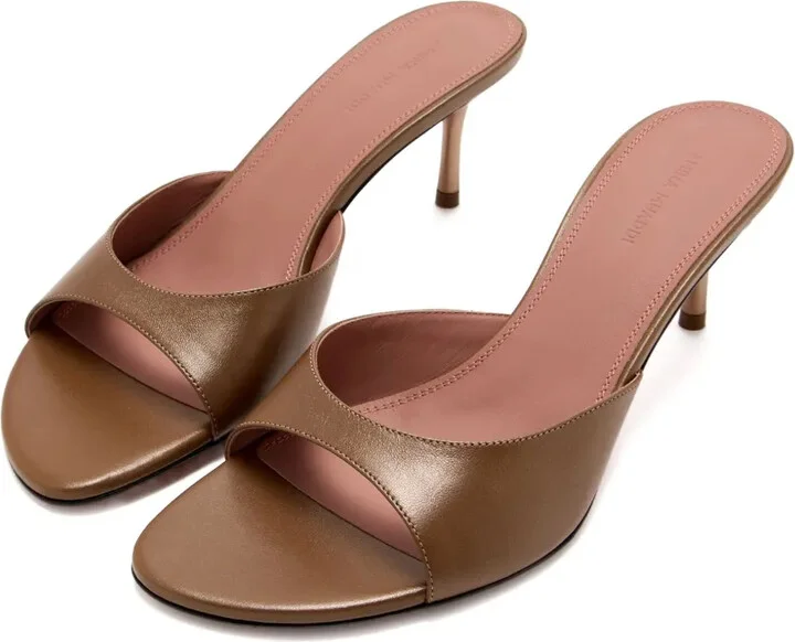 60mm Leather Sandals - Image 2