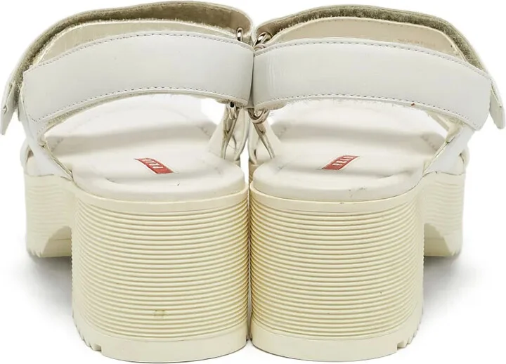 60mm Leather Sandals - Image 4