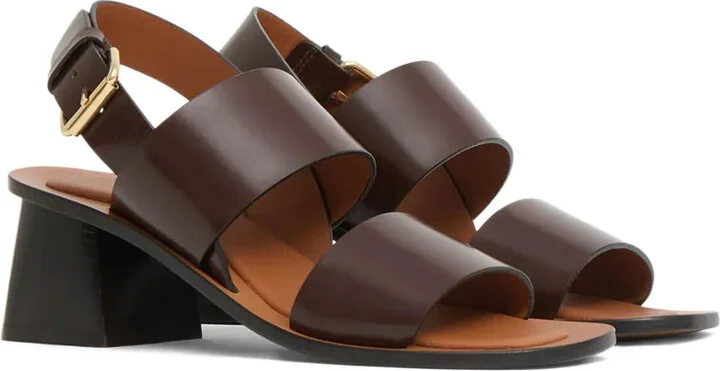 60mm Leather Sandals - Image 2