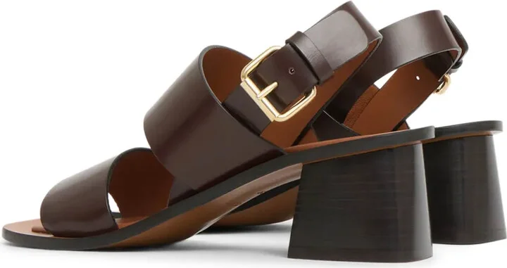 60mm Leather Sandals - Image 3