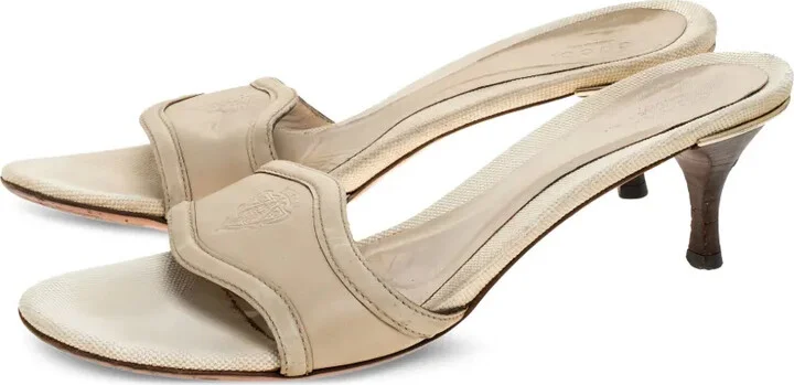 60mm Leather Sandals - Image 3