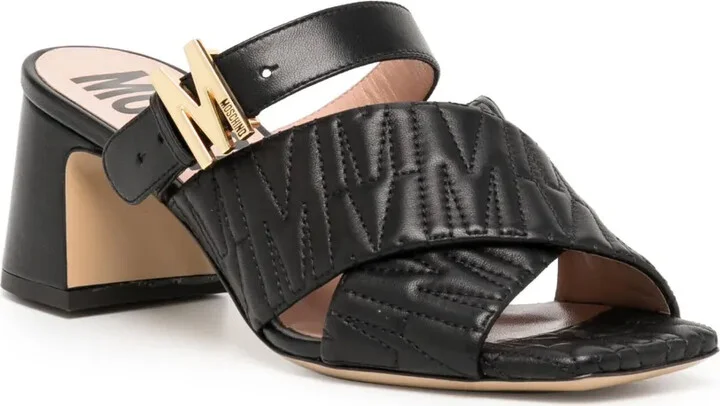 60mm Leather Sandals - Image 2