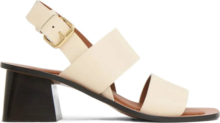 60mm Leather Sandals