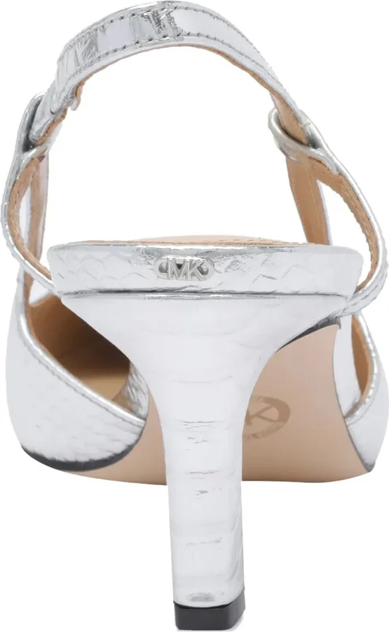 60mm Leather Slingback Pumps - Image 4
