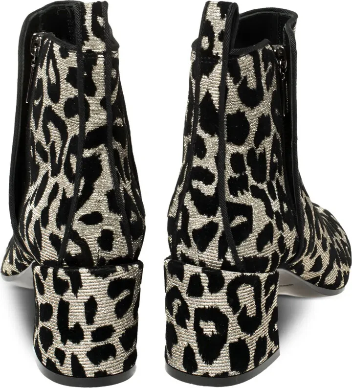 60mm Leopard-Print Block-Heel Ankle Boots - Image 4