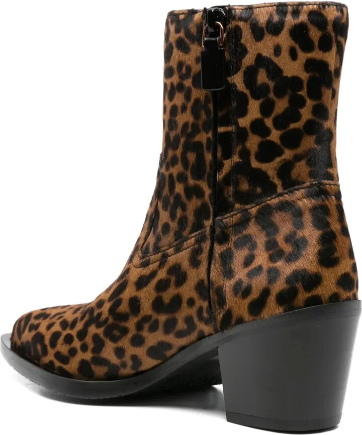 60mm Leopard-Print Boots - Image 3