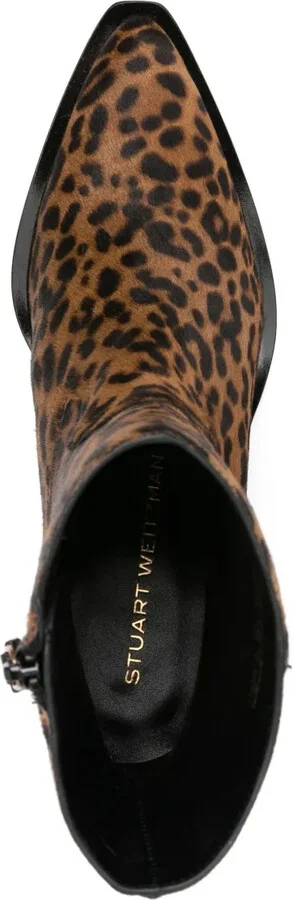 60mm Leopard-Print Boots - Image 4